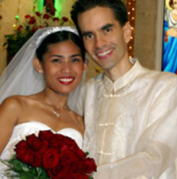 Wedding picture of David and Jessica